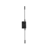 RACCIO ZIDNA LAMPA LED 11W/3000K/500lm/IP20/CRNA