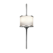 Elstead Lighting Elstead Mona Stenska svetilka za kopalnico z 2 lučema, polirani krom, IP44, G9, (22099215)