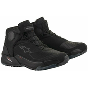 Alpinestars CR-X Drystar Riding Shoes Black/Black 43,5 Motoristični čevlji