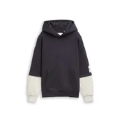 TOM TAILOR Majica temno siva / off-bela