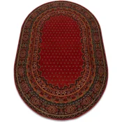 Rugsx Preproga volna POLONIA ni BARON bordo 200x300 cm Rdeča