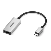 MARMITEK USB-C/displayport adapter, 15cm, srebrn