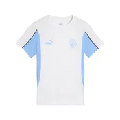 Mens Puma Manchester City ftbl ARCHIVE T-Shirt, White, Size XS, Sport