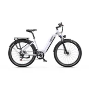Onesport ONESPORT OT05 Mestno električno kolo 27,5” 120 km doseg senzor navora 7 prestav, belo, (5000232092)