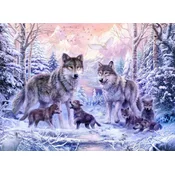 Ravensburger Puzzle Vukovi, 1000 delova