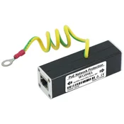 XtendLan Prenapetostna zaščita UTP linija s PoE, 100Mbit, End-span priključek, 2x RJ-45