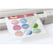 Laminirna folija Eurosupplies 54 x 86 mm, 125 mic, sijajna