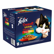 Felix Doppelt lecker - so gut wie es aussieht vrečke 24x85 g - Z zelenjavo