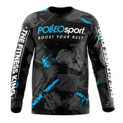 Polleo Sport Compression Long Sleeve Shirt - S