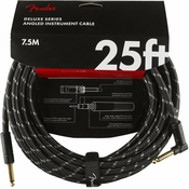 Fender Deluxe Series Instrument Kabel S/A 7,5 m Black Tweed