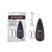 Double Play Bullets Vibrator-Black CN131508553 / 1269