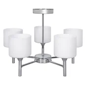 slomart Klasična viseča stropna svetilka Activejet MIRA Chrome 5xE27 za dnevno sobo