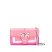 Pinko - coral pink shoulder bag - women - Pink