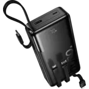Hoco Zunanja baterija powerbank J156A 30000 mAh Fast Charge 22,5W za Samsung, Apple - črna