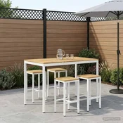 Vidaxl Vrtni Bar Miza NAARDEN Beljenje 147 x 88,5 x 105 cm