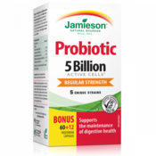 Probiotic 5 milijard Jamieson, 72 vegetarijanskih kapsul