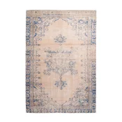 Kayoom RAVNO TKANA PREPROGA Vintage 8406 Blau   140/200 cm  potiskano modra