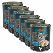 Konzerva hrane za mačje mladiče Leonardo Kitten 6x800 g