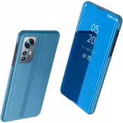 1 to 3 Ovitek Hurtel Clear View Za Xiaomi 12 Lite Z Zaščito Za Preklop Zaslon