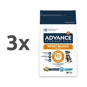Advance veterinarska dieta Weight Balance Mini 3 x 3 kg