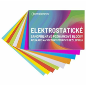 SYMBIO elektrostatični blokci Symbionotes/ 70x100 mm/ MIX 7 barv/ 100 kosov