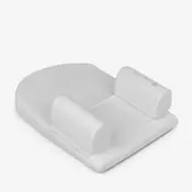 Kikkaboo pozicioner za krevetac od memorijske pene airknit grey ( kkb12146 )
