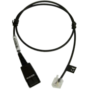 JABRA QD to RJ45, straight, unbalanced version for GN1900/GN2000 and GN2100 Standard Headset on Siemens Openstage
