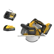 Dewalt akumulatorska krožna žaga 184 mm za rezanje kovine 18V XR, 2x 5,0 Ah Li-Ion DCS383H2