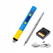 Rosfix ROSFIX T65-BC2 PAMETNA SPAJKALNA POSTAJA – LCD, 65W, 500°C, USB-C, KERAMIKA, AVTO-SPANJE | 19,5 CM, (5000075854)