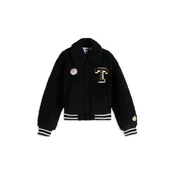 Tommy Jeans Prehodna jakna rumena/rdeča/črna/bela
