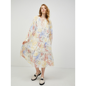 Vero MODA Sally Cream Floral Dress