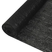 Vidaxl Zaščitna mreža črna 3,6x10 m HDPE 195 g/m2