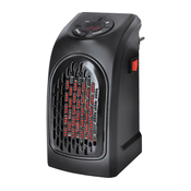 Solight KP09 - Mini ventilator s keramickim grijacem za uticnicu 350W/230V