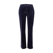 Juicy Couture Hlače Tina marine/srebrna