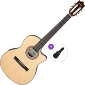 Ibanez GA35TCE-NT Basic SET 4/4 Natural High Gloss Klasična kitara z elektroniko