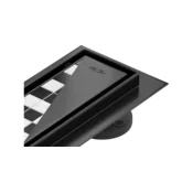 Mexen Flat M13 linijski odtok 2v1 60 cm, črna - 1710060-15