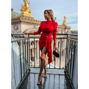 Victoria obleka rdeča - UNI