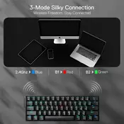 Redragon Draconic K530 Pro Plus Bluetooth/Wired Mechanical 60% Gaming Keyboard w/strap ( 073411 )