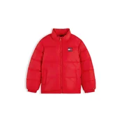 TOMMY HILFIGER Zimska jakna NEW ESSENTIAL mornarska/svetlo oranžna/bela