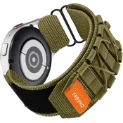 Overboard Najlonski pašček Runner za Samsung Galaxy Watch 4/5/6/7, zelen