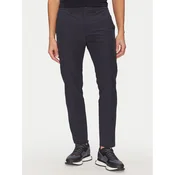BOSS Hlače iz tkanine T_Commuter 50534303 Mornarsko modra Slim Fit