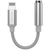 Baseus iP Male to 3.5mm Female Adapter L3.5 White (6953156214125)