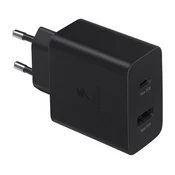 SAMSUNG mrežni punjac s USB i Type-C prikljuckom, 35 W, PD brzi punjac 3.0, CRN EP-TA220NBEGEU