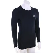 UNDER ARMOUR UA HeatGear Long Sleeve Compression Shirt, Black/White, (20491161-c562537)
