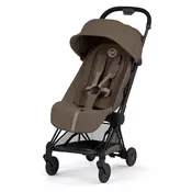 Cybex športni voziček matt black ogrodje Coya comfort Platinum coconut brown