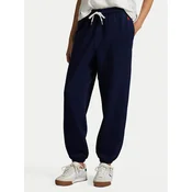 Polo Ralph Lauren Spodnji del trenirke 211971700002 Mornarsko modra Tapered Fit