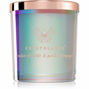 Crystallove Crystalized Scented Candle Rainbow Fluorite mirisna svijeca 220 g