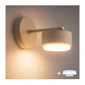 Brilagi - LED RGB prigušiva zidna lampa MONO 1xGX53/14W/230V Wi-Fi Tuya bež