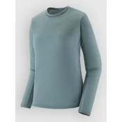 Patagonia Cap LW Crew Base Layer Top blue sage
