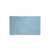 Kela Kopalniška preproga Maja, 100 % poliester, ledeno modra, 120,0 x 70,0 x 1,5 cm